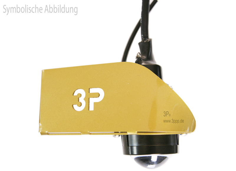 Ellipsoidscheinwerfer mit Fern-und Abblendlicht incl. Universalhalterung