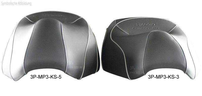 Piaggio MP3 Comfort Gel Sitzbank mit Sitzbankerhöhung 125 - 500 bis Bj 2014